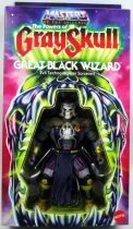 Les Maitres de l\'Univers Origins - Great Black Wizard \ The Powers of GraySkull\  (Version USA)