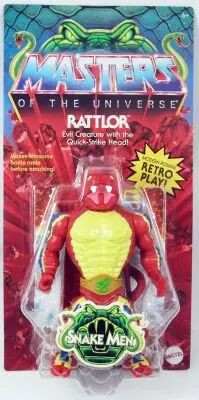 MOTU HE-MAN MASTERS Of The Universe Rattlor 100% Complete Malaysia Coo