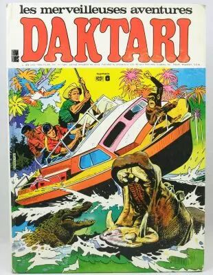 Les merveilleuses aventures de Daktari - Bande dessin�e - Western Publishing 1974 ORTF