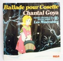 Les Misérables (Bande Originale) - Disques 45Tours - Ballade de Cosette (Chantal Goya) - RCA Records 1981