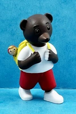 Les mondes de Petit Ours Brun - Bayard Presse PVC Figure - Hiking Petit Ours Brun