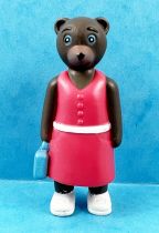 Les mondes de Petit Ours Brun - Bayard Presse PVC Figure - Man Ours Brun is going to work