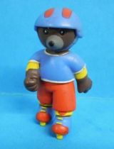 Les mondes de Petit Ours Brun - Bayard Presse PVC Figure - Petit Ours Brun in rollerblade