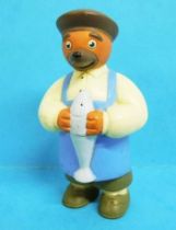 Les mondes de Petit Ours Brun - Figurine PVC Bayard Presse - Le Poissonnier