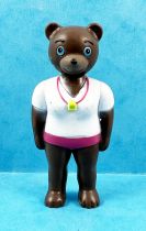 Les mondes de Petit Ours Brun - Figurine PVC Bayard Presse - Oursonne maître-nageuse