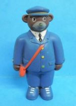 Les mondes de Petit Ours Brun - Figurine PVC Bayard Presse - Papa Ours Brun chef de gare