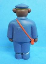 Les mondes de Petit Ours Brun - Figurine PVC Bayard Presse - Papa Ours Brun chef de gare