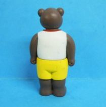 Les mondes de Petit Ours Brun - Figurine PVC Bayard Presse - Papa Ours Brun maître nageur