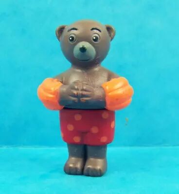 Les mondes de Petit Ours Brun - Figurine PVC Bayard Presse - Petit Ours Brun � la piscine