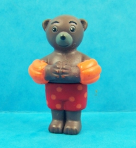 Les mondes de Petit Ours Brun - Figurine PVC Bayard Presse - Petit Ours Brun à la piscine