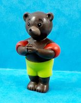 Les mondes de Petit Ours Brun - Figurine PVC Bayard Presse - Petit Ours Brun apprend à nager