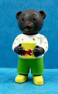 Les mondes de Petit Ours Brun - Figurine PVC Bayard Presse - Petit Ours Brun avec Cadeau