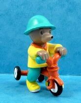 Les mondes de Petit Ours Brun - Figurine PVC Bayard Presse - Petit Ours Brun en tricycle