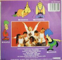 Les Mondes Engloutis - Disque 45Tours - La Chanson des Pirates (Mini-Star) - Carrere 1985