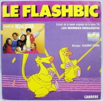 Les Mondes Engloutis - Disque 45Tours - Le Flashbic (Mini-Star) - Carrere 1985