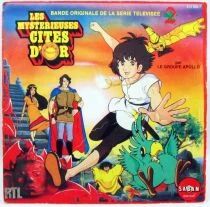 Les Myst&eacute;rieuses Cit&eacute;s d\'Or - Disque 45Tours - Bande originale de la s&eacute;rie Tv (par le groupe Apollo) - Saban Records 1983
