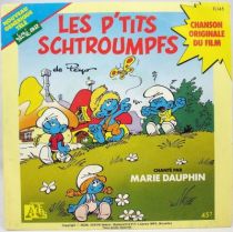 Les P\'tits Schtroumpfs - Disque 45T - Disques Ades 1988