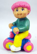 Les Patoufs - Figurine PVC 1984 - Garçon sur tricycle
