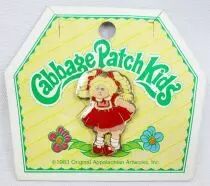 Les Patoufs Cabbage Patch Kids - Broche pins métallique - 1983