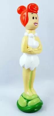 Les Pierrafeu - Bouteille de bain moussant 25 cm - Wilma Flintstone - Damascar Junior 1993