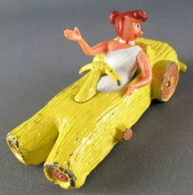 Les Pierrafeu - Corgi ref. 151 - Wilma Flintstone - V�hicule M�tal 1981 Loose