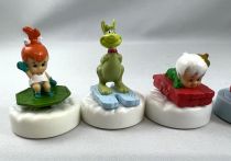 Les Pierrafeu - Denny\'s Kid\'s Meal - Set de 6 personnages Flintstones 