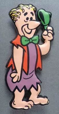 Les Pierrafeu - Figurine Publicitaire Mio Locatelli Plastique Souple Silhouette - N�181 Ralphy Rockem