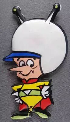 Les Pierrafeu - Figurine Publicitaire Mio Locatelli Plastique Souple Silhouette - N�186 Le Grand Gazou