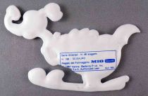 Les Pierrafeu - Figurine Publicitaire Mio Locatelli Plastique Souple Silhouette - N°188 Scisauro