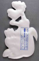 Les Pierrafeu - Figurine Publicitaire Mio Locatelli Plastique Souple Silhouette - N°190 Saccoccioguro 