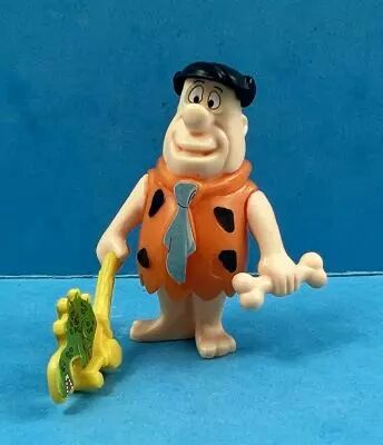Les Pierrafeu - Kinder Surprise 1994 - Fred Flintstone avec tondeuse � gazon