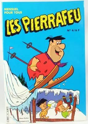 Les Pierrafeu (The Flintstones) - Dynamisme Presse Edition 1981 - Mensuel n�4
