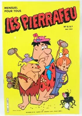 Les Pierrafeu (The Flintstones) - Dynamisme Presse Edition 1981 - Mensuel n�8