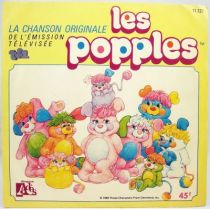 Les Popples - Disque 45T- Générique série TV - Disque Ades 1986