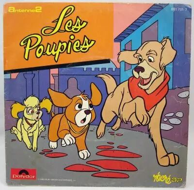 Les Poupies - Disque 45Tours - Bande Originale S�rie Tv - Disques Polydor 1985