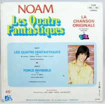 Les Quatre Fantastiques - Disque 45Tours - Thème interprété par Noam - Adès Disques 1980