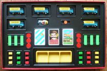 Les Routiers sont Sympa  Max Meynier  - Board Game - Ematec Majorette with 6 Saviem Dunlop Trucks