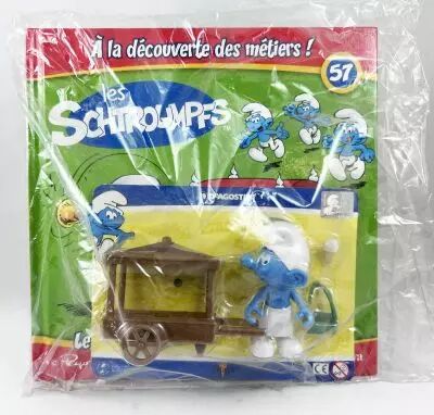Les Schtroumpfs : A la d�couverte des m�tiers - DeAgostinin / Altaya - n�33 Schtroumpfs Marchand de Glaces