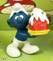 Les Schtroumpfs - Bully - 20100 Schtroumpf gourmand gateau