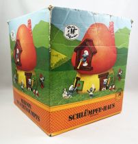 Les Schtroumpfs - Bully - Maison de Schtroumpfs (jaune clair et orange) en boite