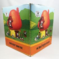 Les Schtroumpfs - Bully - Maison de Schtroumpfs (jaune clair et orange) en boite