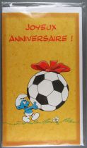 Les Schtroumpfs - Cartoon Collection 1998 - Carte Anniversaire & enveloppe