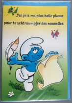 Les Schtroumpfs - Cartoon Collection 1999 - Carte Correspondance & enveloppe
