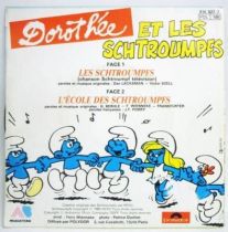 Les Schtroumpfs - Disque 45T - L\'école des Schtroumpfs - AB Prod. 1983