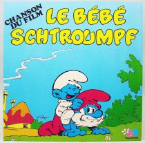 Les Schtroumpfs - Disque 45T - Le Bébé Schtroumpfs - AB Prod. 1984