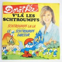 Les Schtroumpfs - Disque 45T - V\'là les Schtroumpf - AB Prod. 1984