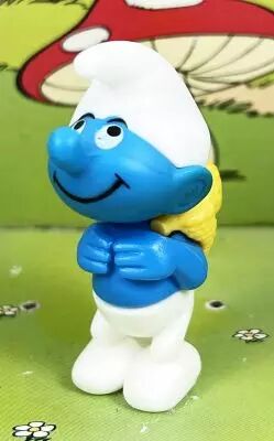 Les Schtroumpfs - Figurine D�montable Premium Kinder Surprise - Schtroumpf avec panier