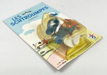 Les Schtroumpfs - Figurine Flexible Céji - Schtroumpf Gourmand (neuf sous blister)