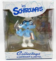 Les Schtroumpfs - Figurine Résine Collectoys - Schtroumpf à lunettes