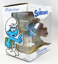 Les Schtroumpfs - Figurine Résine Collectoys - Schtroumpf à lunettes